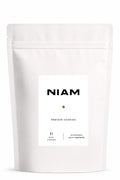 Bolsa de NIAM Protein vista de frente, con el wordmark NIAM en negro sobre el envase.