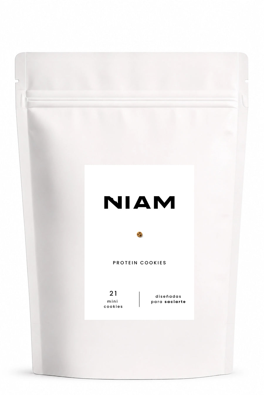 Bolsa de NIAM Protein vista de frente. La suscripción incluye 4 bolsas cada 4 semanas.
